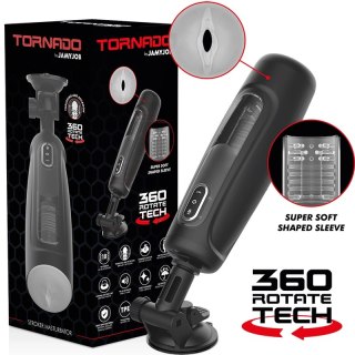 Jamyjob Tornado 360 Tech - automatyczna maszyna intymna z rotacją USB