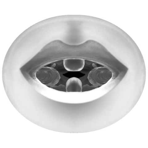 Jamyjob Turbo - Podwojna maszyna intymna z dwoma otworami TPE ABS