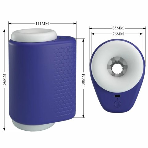 Pretty Love DJ Lady - urządzenie intymne z 5 trybami wibracji, fioletowe