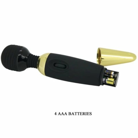 Pretty Love Golden Touch - masażer relaksacyjny z elastyczną głowicą, złoty