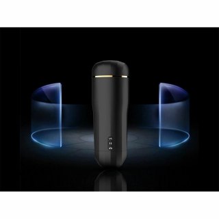 SHEQU SNOW - Intymny masażer z wibracją i funkcją fal ssących, biały