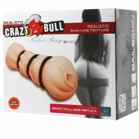 CRAZY BULL Model z Pierścieniami - Intymna Nakładka Anatomiczna Kompaktowa