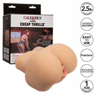 CalExotics Cheap Thrills Farmer's Daughter Model Pure Skin 1,1kg Masturbator podwojny