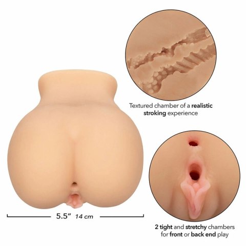 CalExotics Cheap Thrills Farmer's Daughter Model Pure Skin 1,1kg Masturbator podwojny