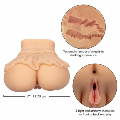 CalExotics Cheap Thrills Peep Show Girl Masturbator model anatomiczny 1,4 kg podwojny