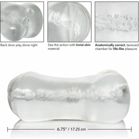 CalExotics PureSkin Model Intymny Dwuwejściowy 16,5x9,5 cm