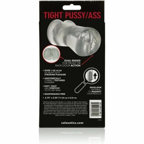 CalExotics PureSkin Model Intymny Dwuwejściowy 16,5x9,5 cm