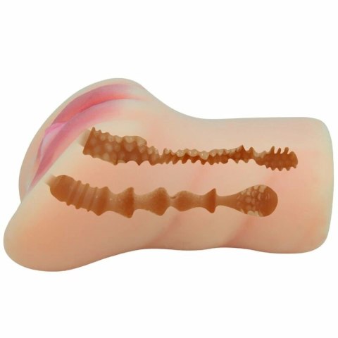 Crazy Bull Caroline - Masturbator anatomiczny model intymny z miękkiego silikonu TPR