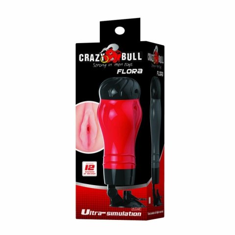 Crazy Bull Flora System Intymny z Bazą Prożniową i Wibracją 28,3 cm