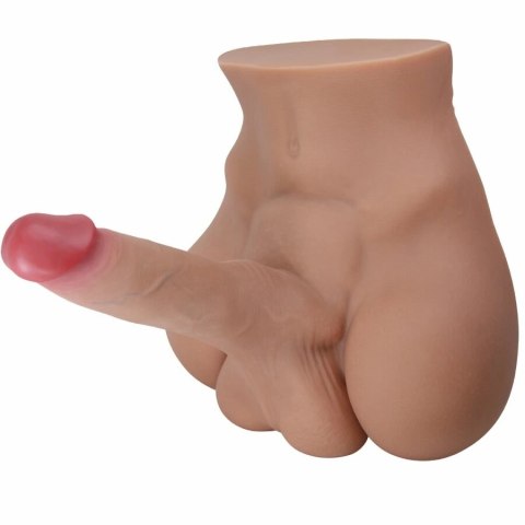 Crazy Bull Rhyne Back model anatomiczny TPE elastyczny 23x21 cm
