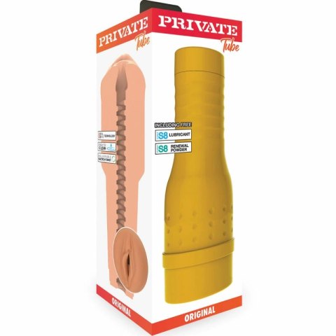PRIVATE The Original Natural - anatomiczna tuba intymna, ergonomiczna budowa