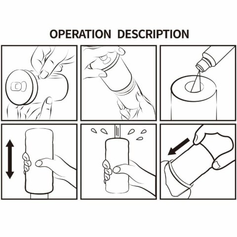 Pretty Love Hedy - Masturbator Biała maszyna intymna z teksturą, wielorazowa