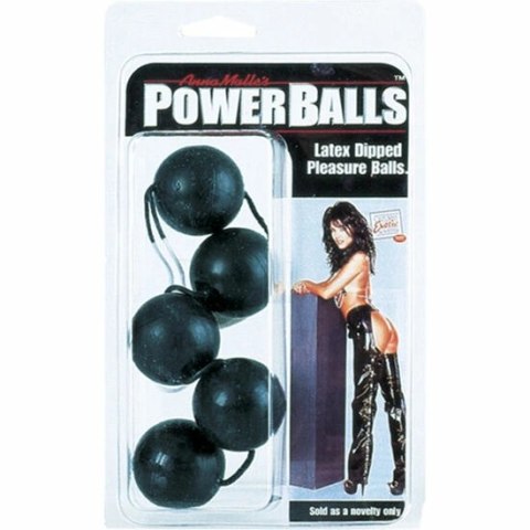 CalExotics Power Balls czarne - kulki treningowe 5 szt. silikon ABS