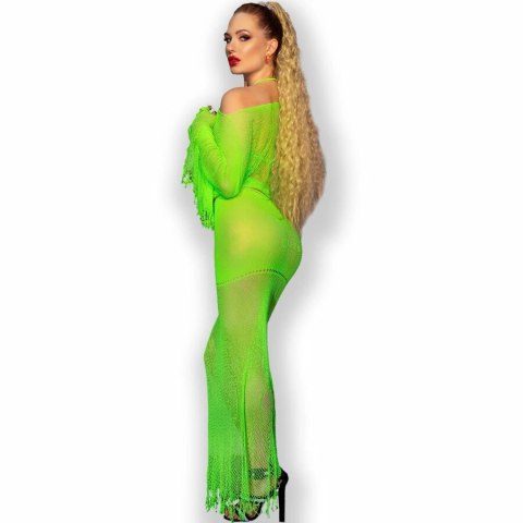 Chilirose CR 4666 Komplet 3-częściowy Top i Spodnica Zielony S/M