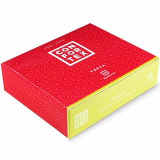 Confortex Strawberry 144 szt. prezerwatywy aromatyzowane lateksowe CE