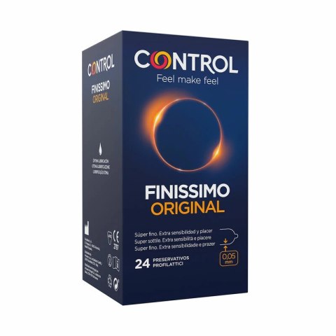 Control Finissimo 24 szt. ultracienkie prezerwatywy lateksowe