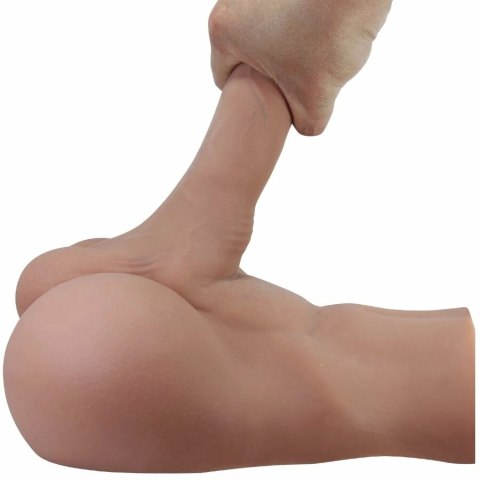 Crazy Bull Rhyne Back model anatomiczny TPE elastyczny 23x21 cm