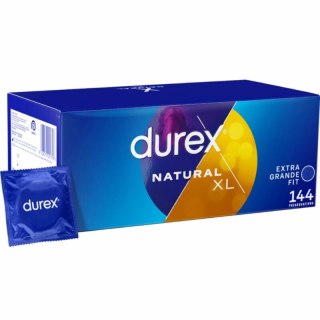 Durex Natural XL 144 szt. - prezerwatywy powiększone, lateksowe