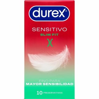 Durex Sensitivo Slim Fit 10 szt. - cienkie prezerwatywy anatomiczne
