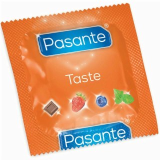 Pasante Chocolate 144 szt. - prezerwatywy o smaku czekoladowym, brązowe
