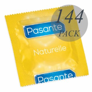 Pasante Naturelle 144 szt. - zestaw prezerwatyw klasycznych, naturalny kolor