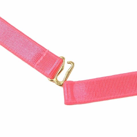 SUBBLIME 955304 Komplet z biustonoszem i naszyjnikiem L/XL fluorescencyjny roż