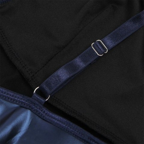 SUBBLIME 955427 Sukienka L/XL z niebieskimi skorzanymi ramiączkami PU