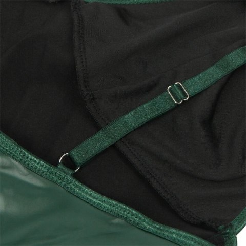 SUBBLIME 955441 Sukienka nocna L/XL z zielonymi ramiączkami z ekoskory