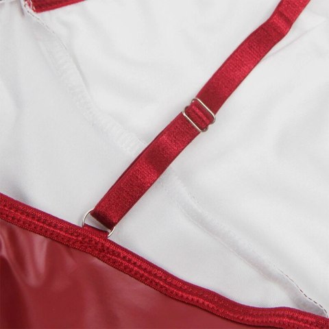 Subblime 955403 Sukienka L/XL z bordowymi ramiączkami z eko-skory