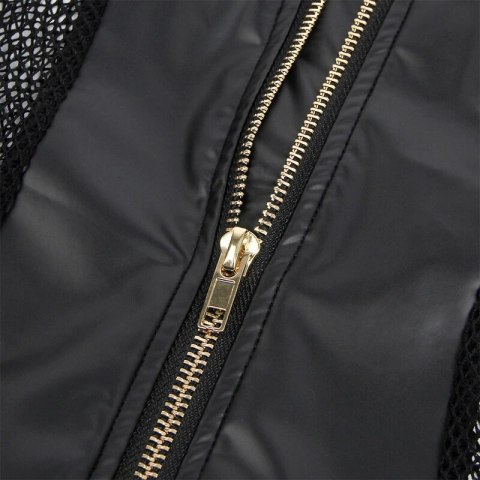 Subblime 954451 Sukienka Siatkowa Skorzana Czarna L/XL