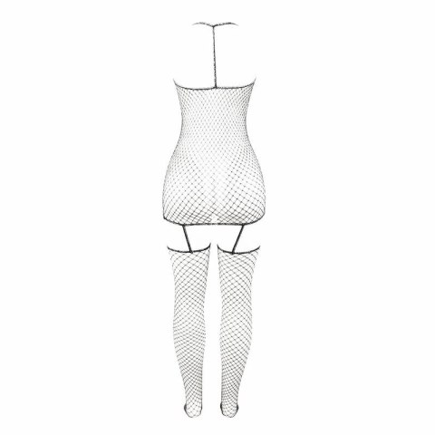 Subblime 951955 błyszczący bodystocking z siatki rybackiej, uniwersalny