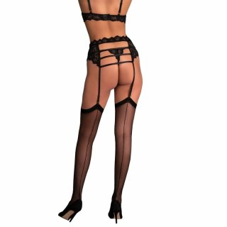 Livco Corsetti Fashion Soliana LC90424-1 Pas do Pończoch Czarny L/XL