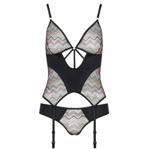 Casmir Lagerta Gorset L/XL - wyszukany design, elastyczny materiał