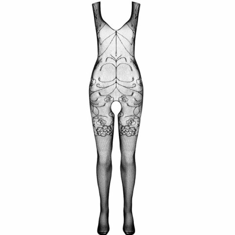 PASSION Eco Collection Bodystocking BS012 biały - ekologiczny, uniwersalny
