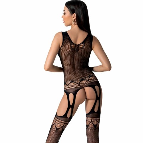 Passion BS099 czarny bodystocking siateczkowy jeden rozmiar