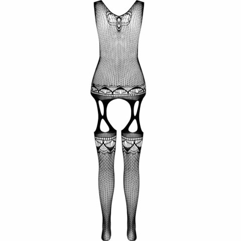 Passion BS099 czarny bodystocking siateczkowy jeden rozmiar