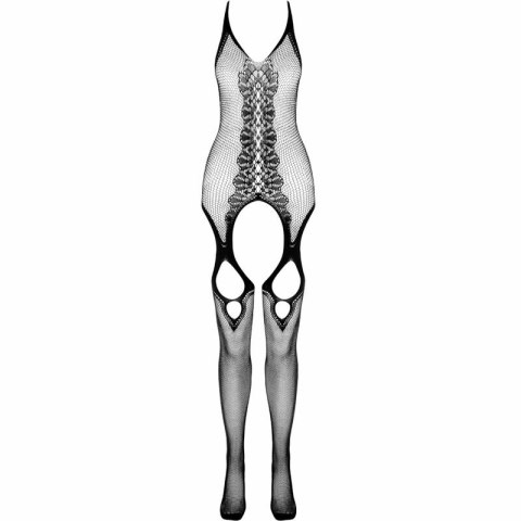 Passion ECO BS013 Bodystocking Biały Ekologiczny Uniwersalny