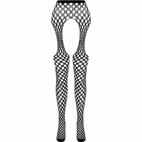 Passion Eco Collection Bodystocking ECO S003 Czerwony - Ekologiczny Design