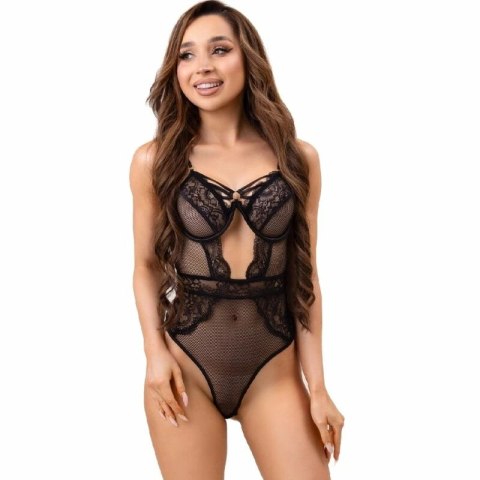 LivCo Corsetti Paula LC 20209 body czarne koronka S/M