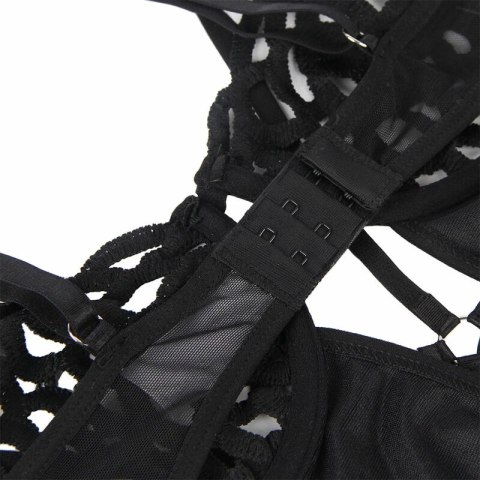 Subblime Body 954055 koronkowy czarny S/M - elegancki model damski