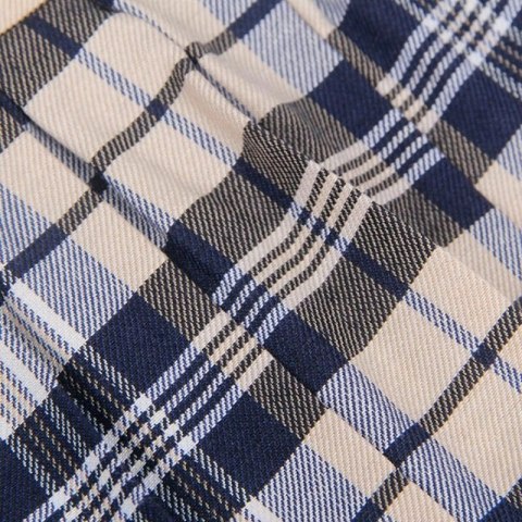 Subblime Kostium Szkolny L/XL - Top i Spodnica w Kratę, Biały