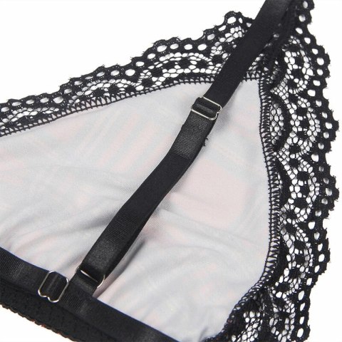 Subblime Kostium Uniwersytecki L/XL Koronkowy Komplet z Naszyjnikiem