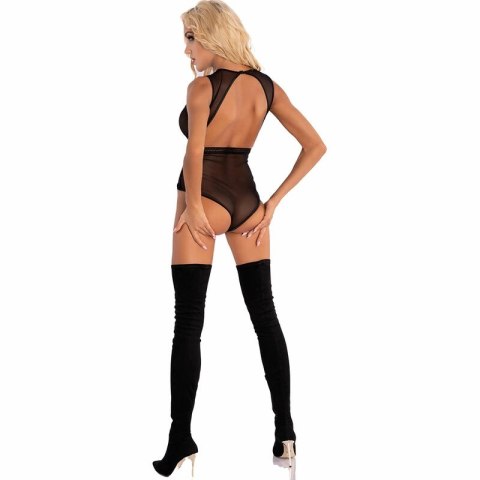 Livco Corsetti Fashion Lixpen LC 90612 Body czarny L/XL z koronką