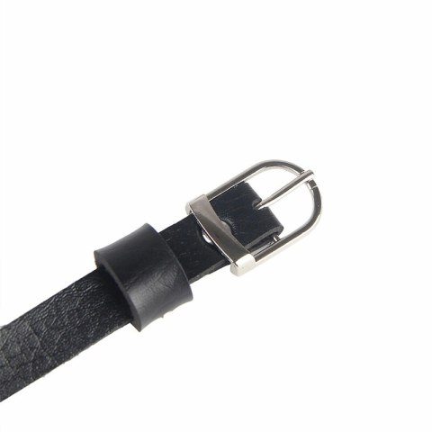 Subblime Uprząż Skorzana z Łańcuszkami Czarna Uniwersalna