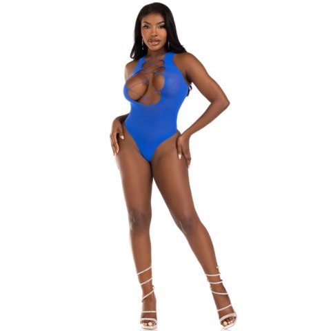 Leg Avenue Body Bad Reputation Royal Blue bez rękawow, uniwersalny