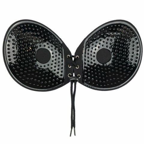 Bye Bra Round Lace-It B biustonosz samoprzylepny czarny bez ramiączek