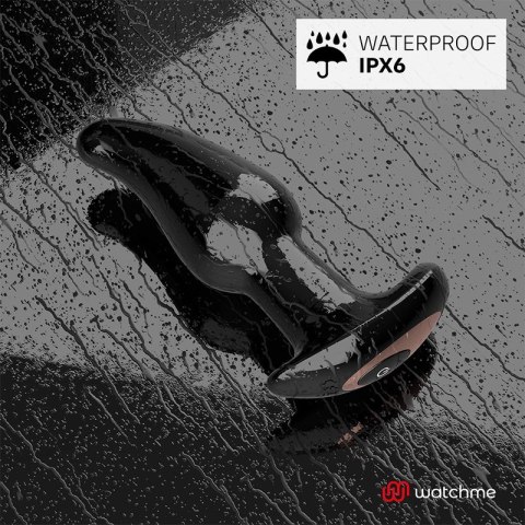 ANBIGUO Amadeus Plug z obrotami i pilotem WATCHME, silikonowy, 15.5 cm