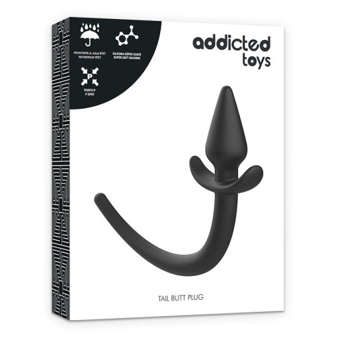 Addicted Toys Puppy Korek silikonowy z anatomiczną podstawą 7x3 cm