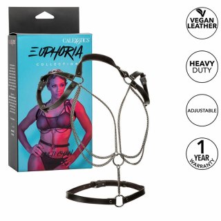 CalExotics Euphoria Halter Uprząż Multichain Premium Vegan Leather