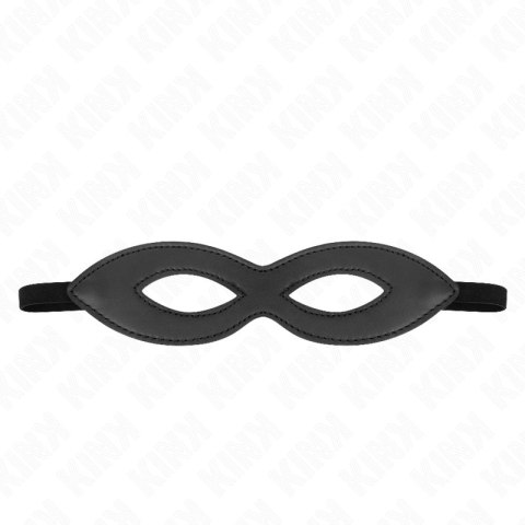 KINK Maska na Oczy z Mini Nitami Model 2 Czarna 20,5x5,5 cm